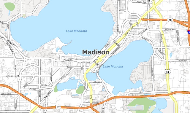 Madison Map